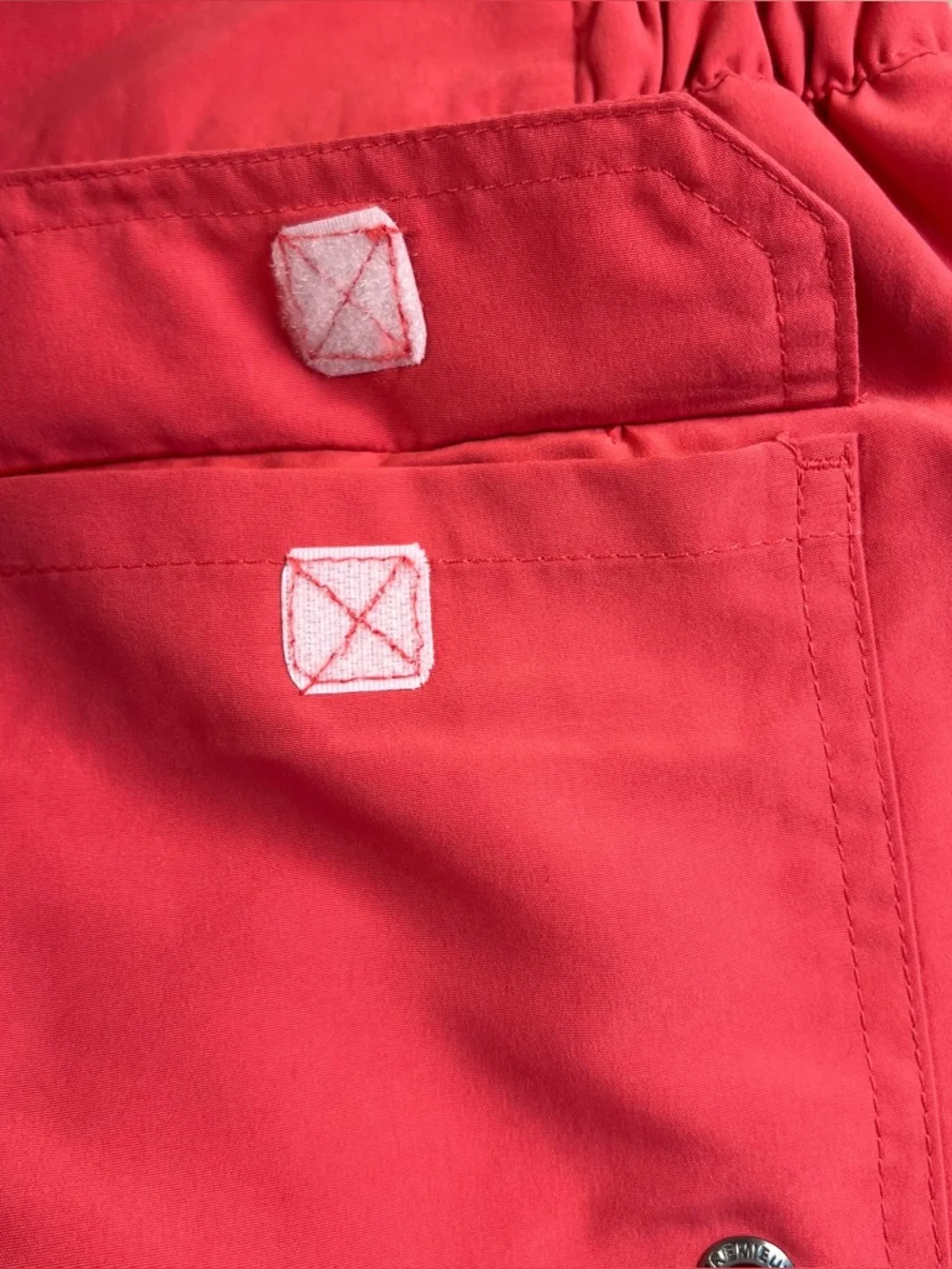 Cremieux Swim Trunks Caret Red NWT Men's Medium‎ Beach Swimwear Vacation Pool